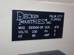 Decker Industries Vacuum System