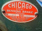 Chicago Steel Press Brake