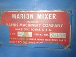 Rapids Machinery Marion Mixer