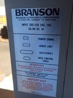 Branson Integrated Ultrasonic Welder