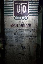 Uto Chuo Spot Welder