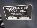 Woodmaster Woodmaster W718 Planer