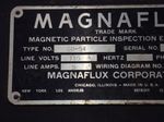 Magnaflux Magnaflux Gd54 Magnetic Particle Inspection Machine