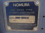 Nomura Cnc Swiss Type Screw Machine
