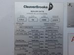 Cleaver Brooks Natural Gas Fired Boiler