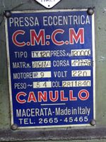 Cmcm Cmcm Ty120 Obi Press