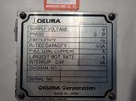 Okuma Cnc Vertical Machining Center