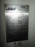 Haas  Cnc Vmc 