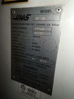 Haas  Cnc Vmc 