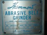 Hammond Abrasive Belt Grinder