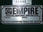 Empire Abrasives Equipment Corp Blast Cabinet