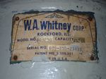 Wa Whitney Corp Channel Shear