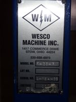 Wesco Machine Inc Electric Winderfeeder