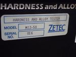 Zetec  Hardness  Alloy Tester Displayhardness  Alloy Tester Display