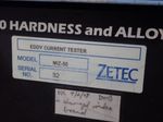 Zetec  Hardness  Alloy Tester Display