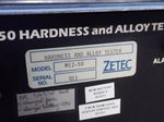 Zetec  Hardness  Alloy Tester Display