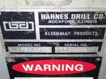 Barnes Drill Co Paper Filtration Unit