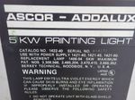 Ascor  Printing Light 