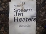Penberthy Intank Heater