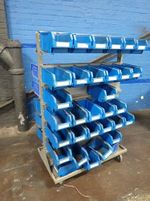  Doublesided Portable Bin Rack