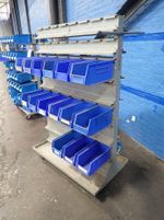  Doublesided Portable Bin Rack