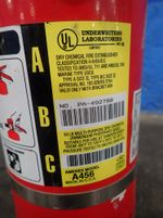 Amerex Dry Chemical Fire Extinguisher