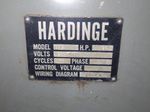 Hardinge Turret Lathe