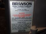 Branson Ultrasonic Welder