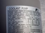 Fuji Coolant Pump