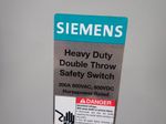 Siemens Double Throw Switch