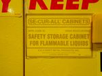 Securall Cabinets Flammable Cabinet