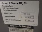 Brown  Sharpe Cmm