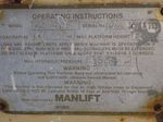 Manlift  Grove Propanegas Boom Lift