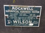 Rockwellwilson Hardness Tester