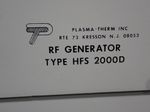Plasmatherm Rf Generator