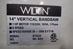 Wilton Vertical Band Saw