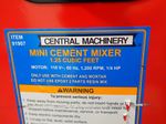 Central Machinery Cement Mixer