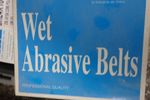 Cr Laurence Co Wet Abrasive Belts
