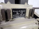 Brown  Sharpe Universal Grinder