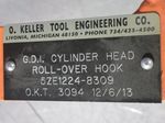 Keller Tool Engineering Company Cylinder Head Roll Over Hook