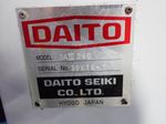 Daito Daito Ga Iii 260 Horizontal Band Saw