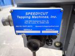 Speedycut Tapping Machine