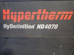 Hypertherm Hypertherm Hd4070 Plasma Cutting System