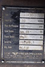 Tox Pressotechnik Tox Pressotechnik Mag 30 Hydraulic Press