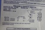 Square D Fusible Disconnect