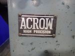 Acrow Acrow Lathe