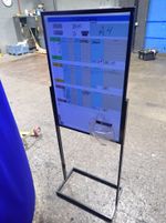 Uline Standing White Board