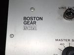 Boston Gear Speed Control