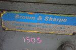 Brown And Sharpe Brown And Sharpe Surface Grinder