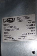 Kaeser Kaeser Csd100 Air Compressor